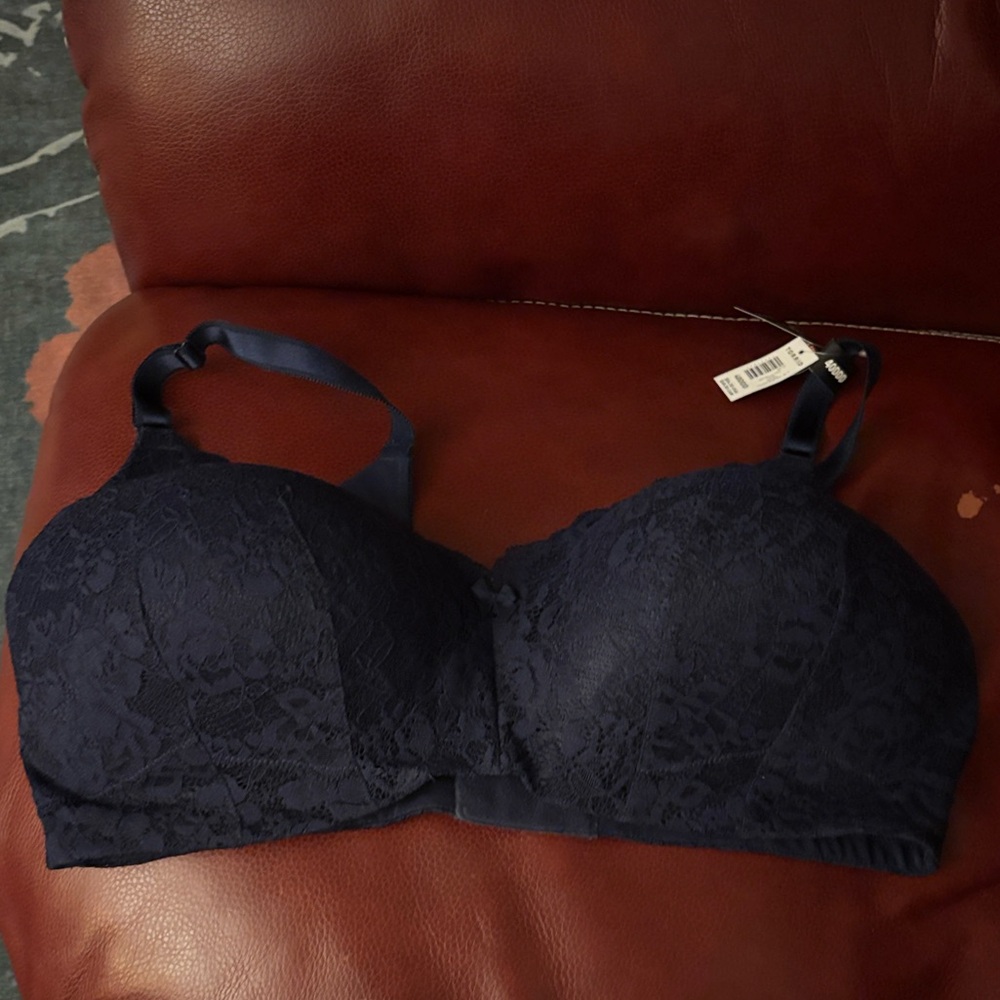 NWT Torrid Navy Lace Bra